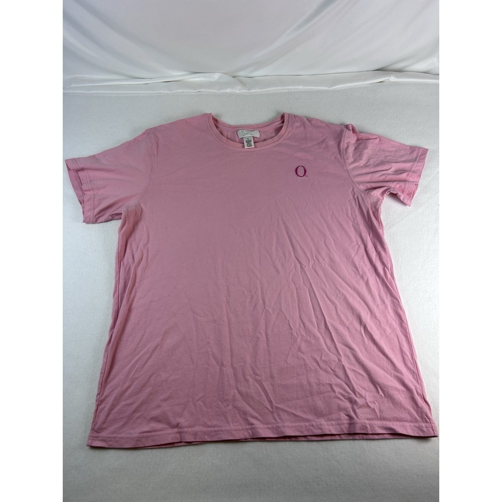 Oprah Winfrey VTG Show Signature Pink Women's Boutique Embroidered T-shirt XL